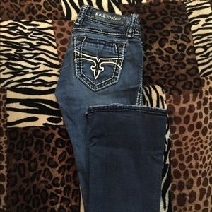 Size 27 Rock Revival Boot Cut Jeans